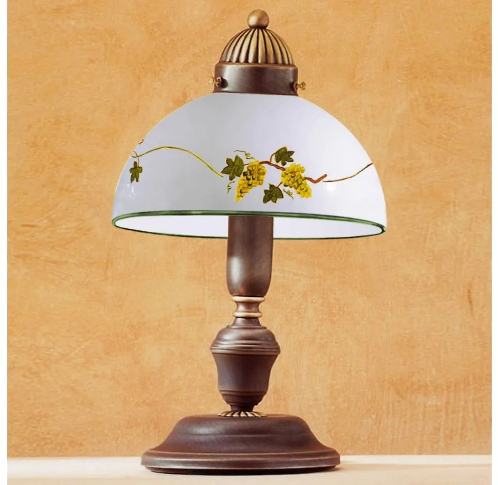 Kolarz 731.73.122 - Stolná lampa NONNA 1xE14/60W/230V víno