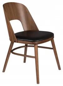 Jídelní židle TALIKA DUTCHBONE dřevěná,hnědá Dutchbone 1100395