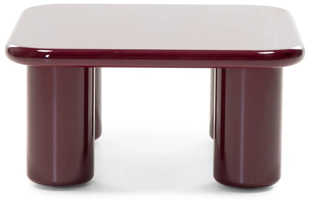 Konferenční stolek Cherry 70 cm vínový/třešňový