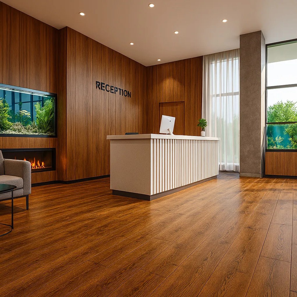 PVC podlaha - lino Ambient Antique Oak 026M, na mieru, šíře 2m,3m,4m, hnedá, bez podkladu, chodba / predsieň, Beauflor