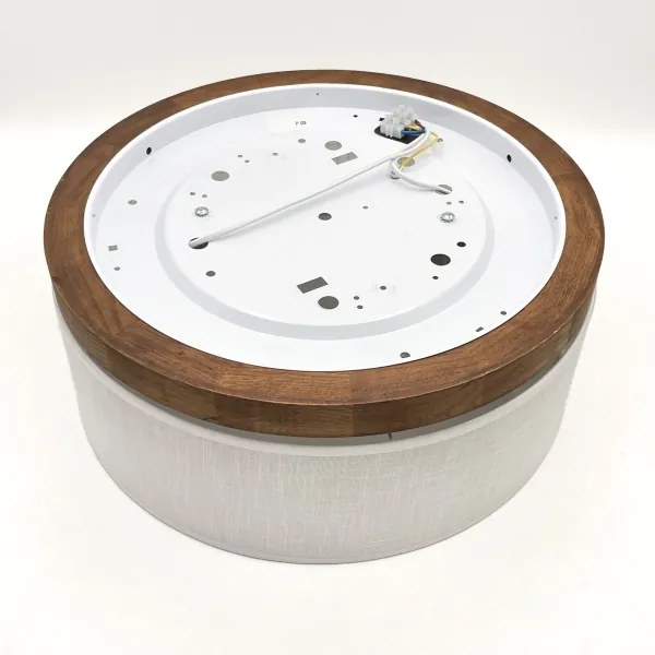 Brilagi - LED Stropné svietidlo BELLADONNA 2xE27/15W/230V pr. 40 cm biela/dub čerešňa