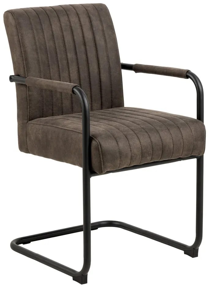 Tmavosivé jedálenské stoličky v súprave 2 ks Adele – Actona