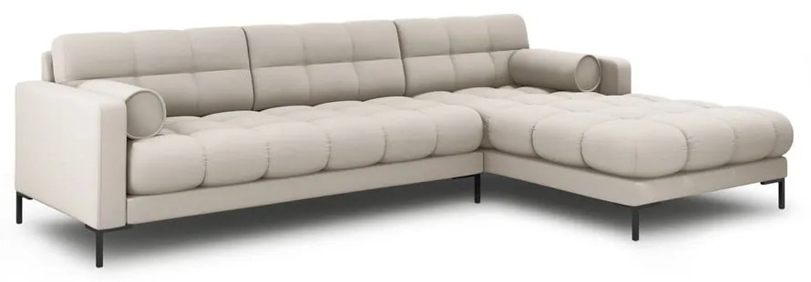 Béžová rohová pohovka (pravý roh) Bali – Cosmopolitan Design