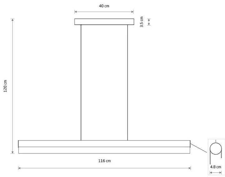 Svietidlo Nowodvorski CL Q LED PRO 8254