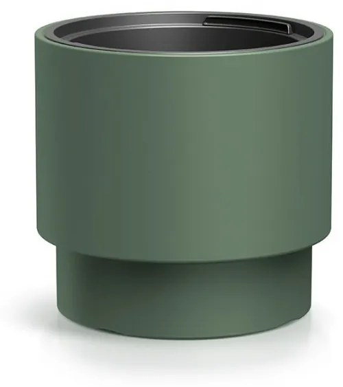 Prosperplast Kvetináč s vkladom HEOSE tmavo zelený, varianta 39,5 cm
