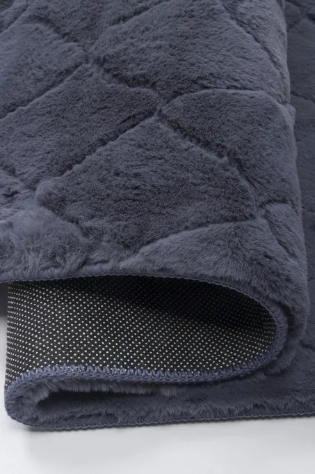Koberec Rabbit 3D 03 NAVY BLUE
