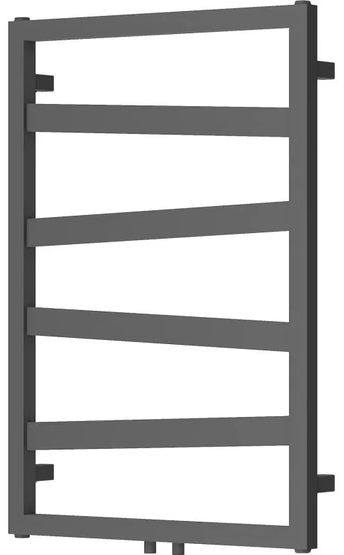 Mexen, Mexen Zoom dekoratívny kúpeľňový radiátor 770 x 530 mm, 275 W, antracit - W130-0770-530-00-66