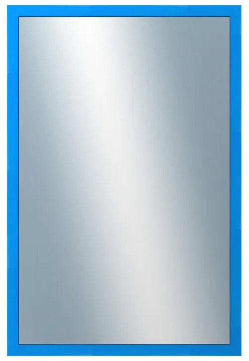 DANTIK - Zrkadlo v rámu, rozmer s rámom 40x60 cm z lišty PASTELKA svetlo modrá rovná (2567)