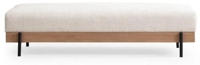 Taburet ETI 158 cm bílý/dub přírodní