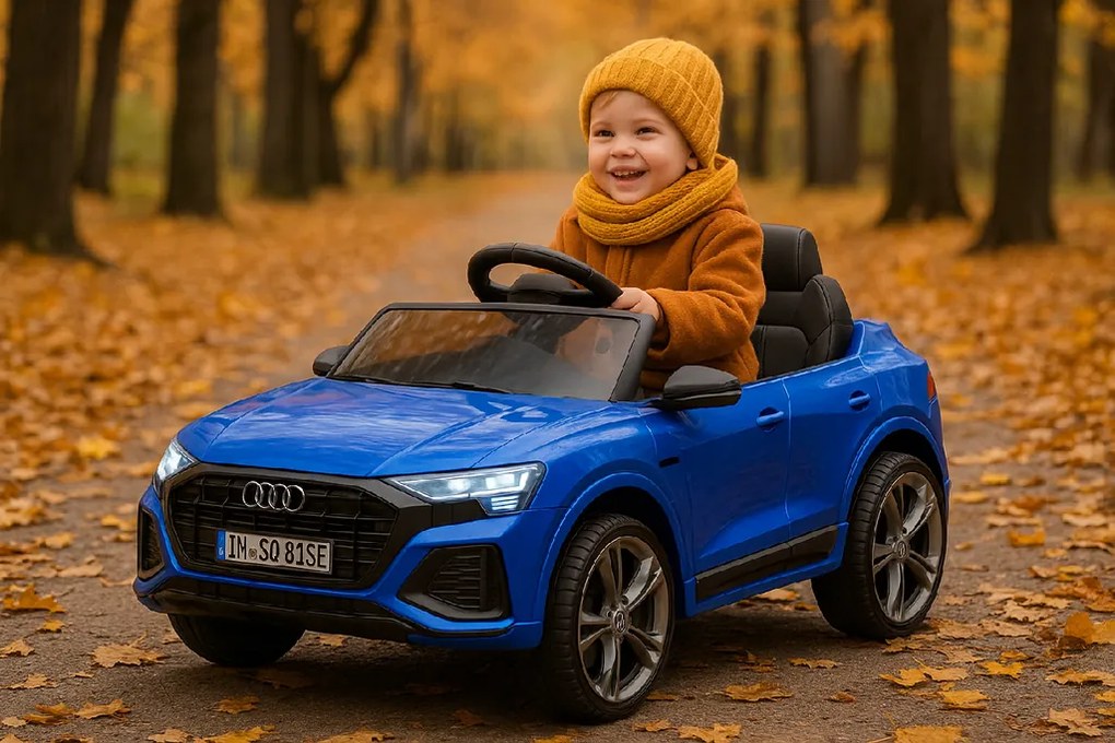 Elektrické autíčko Audi RS Q8 modré