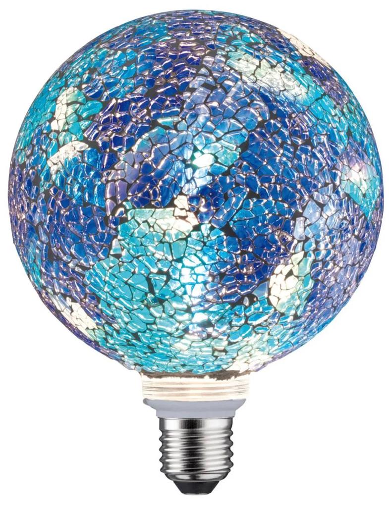 Paulmann E27 LED globe 5 W Miracle Mosaic modrá
