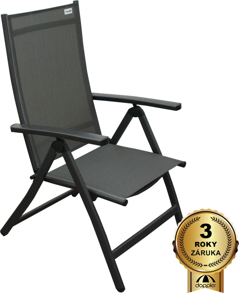 Doppler ACTIVE - kreslo polohovacie káro - 2. akosť (N454)