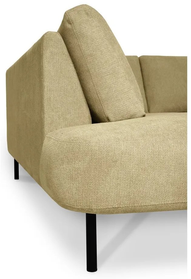 Okrovožltá rohová pohovka (ľavý roh/do "U") Hero – Scandic