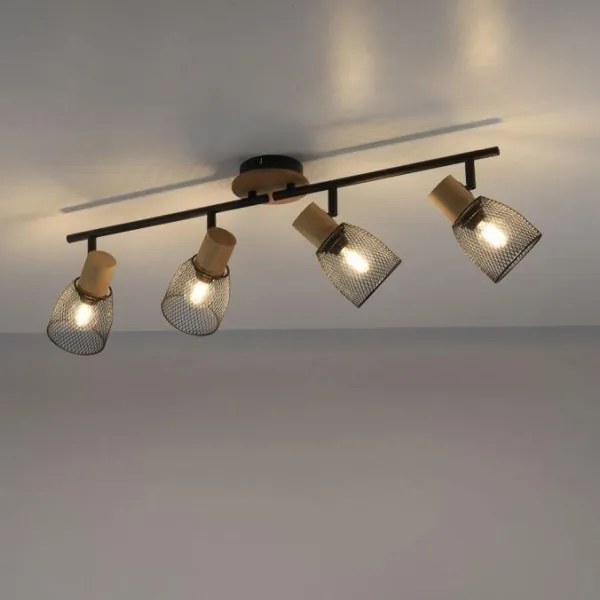 JUST LIGHT. 15194-79 - Bodové svietidlo TAMIS 4xE14/10W/230V