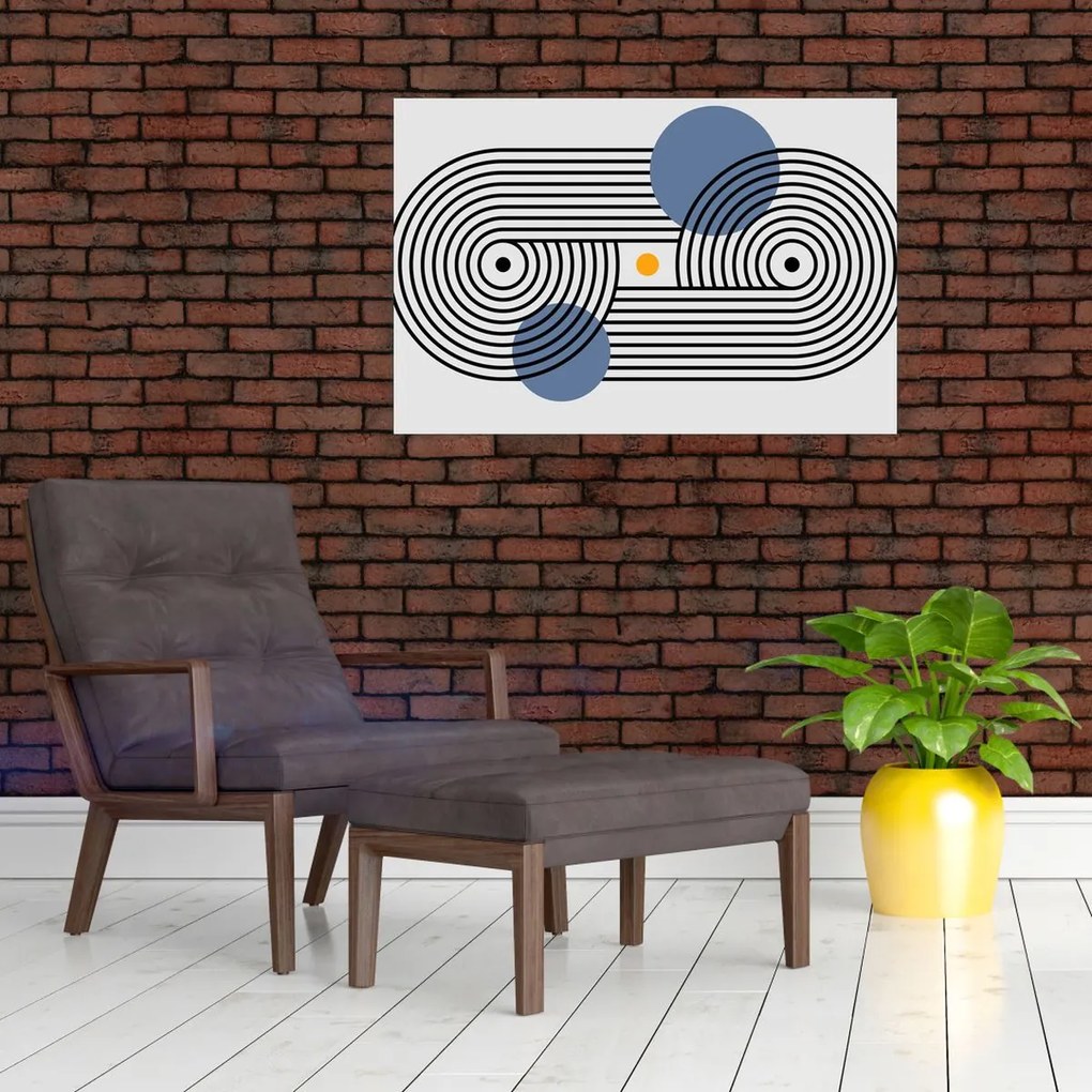 Obraz - Minimalistická abstrakcia N⁰3 (90x60 cm)