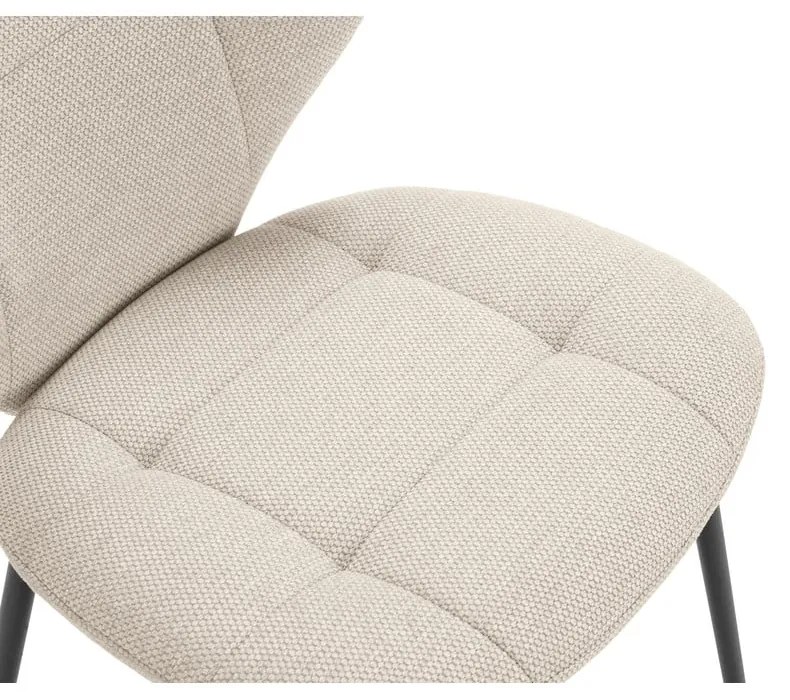 Krémové jedálenské stoličky v súprave 2 ks Maori – Marckeric