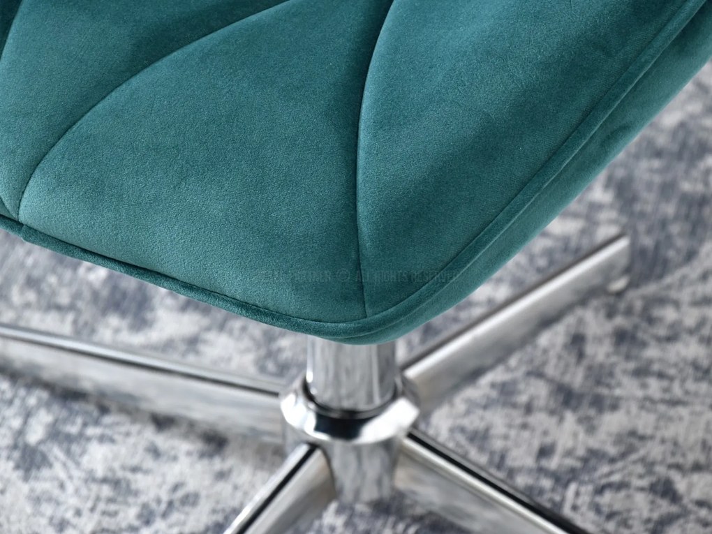 Kreslo Velma S (tyrkysová + čierna). Akcia -22%. Vlastná spoľahlivá doprava až k Vám domov. 1110463