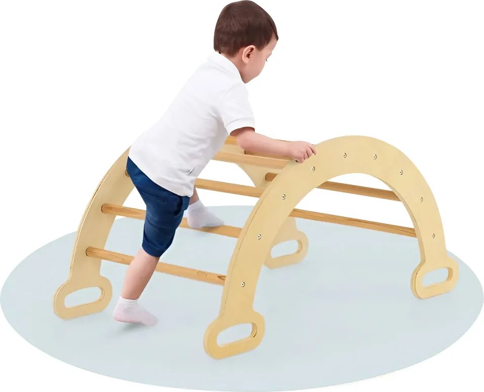 3-dielna drevená lezecká súprava