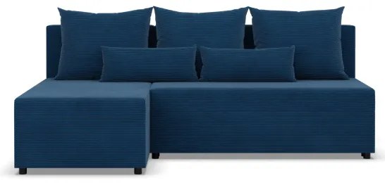 Rohová rozkladacia sedačka FERMO Poso granátová