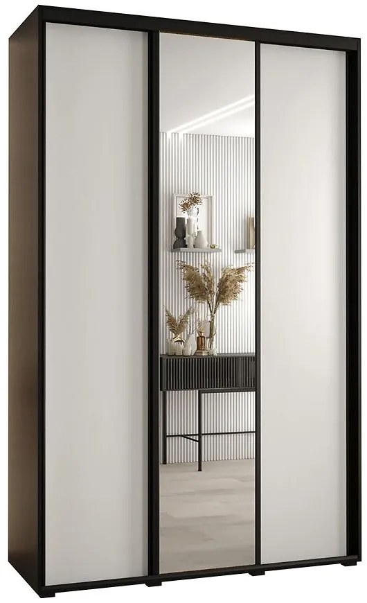 Skriňa 45 Canaris 3 150 čierna/biela/čierna