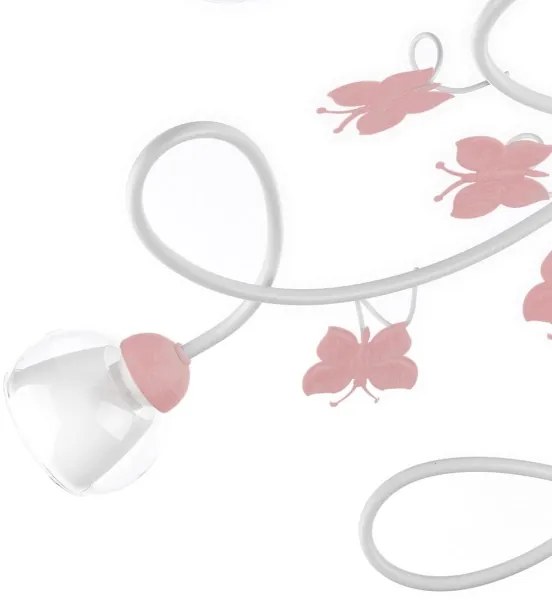 ONLI - Detský prisadený luster BUTTERFLY 5xE14/6W/230V