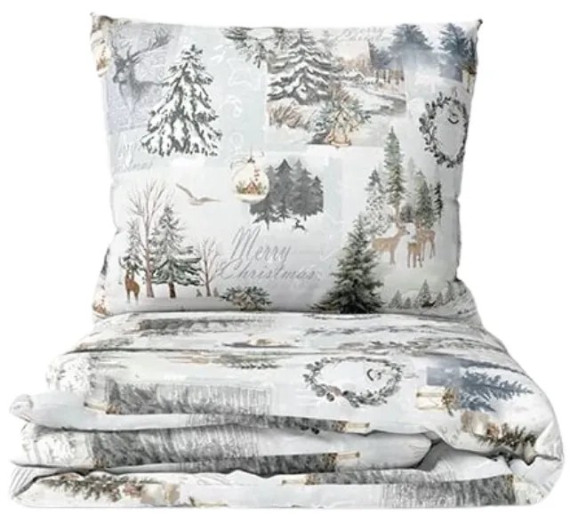 Bavlnené obliečky WINTER WHISPER farebné Rozmer obliečky: 70 x 90 cm | 140 x 200 cm