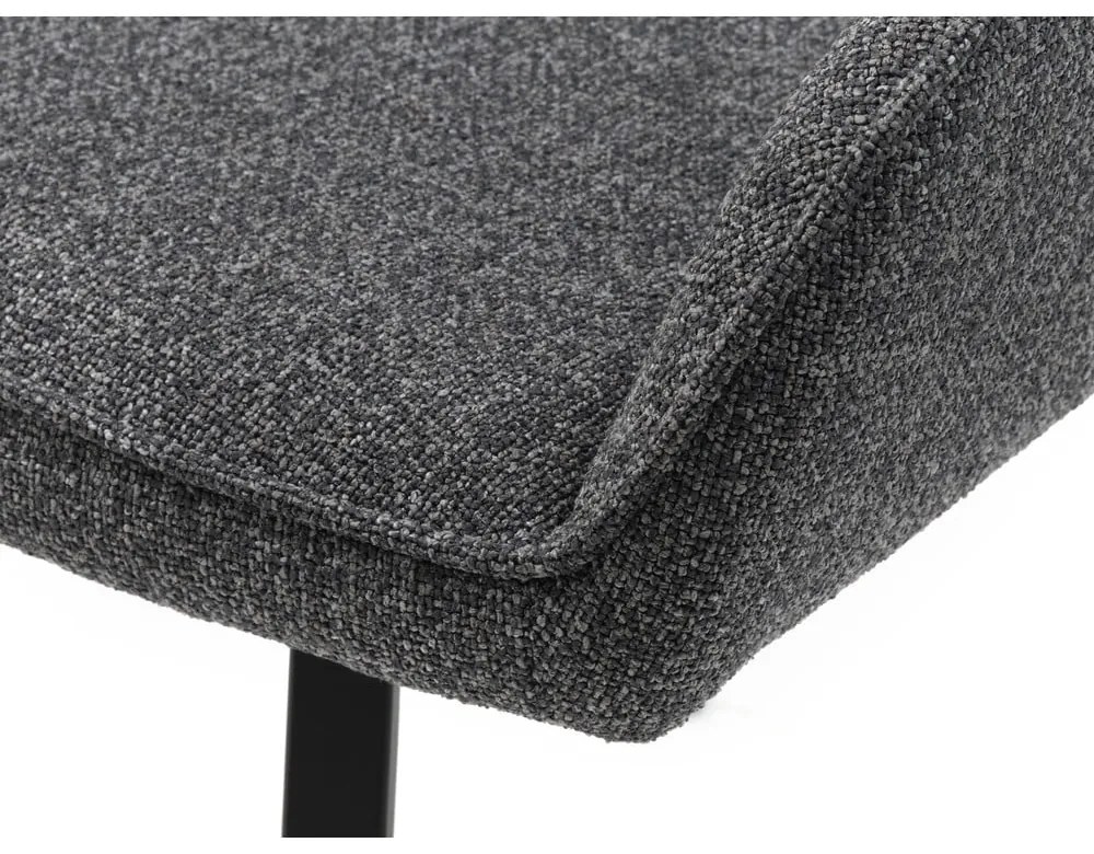 Sivá jedálenská stolička Alma – Unique Furniture