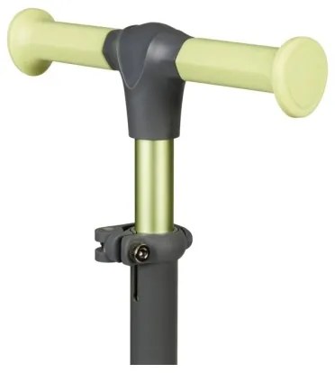 Lionelo - Detská kolobežka JESSY 3xAA sivá/zelená