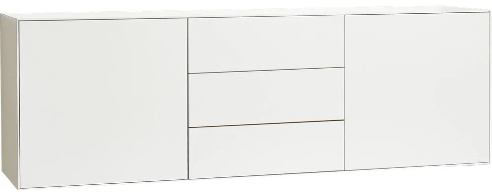 Biela nízka komoda 180x59 cm Edge by Hammel - Hammel Furniture