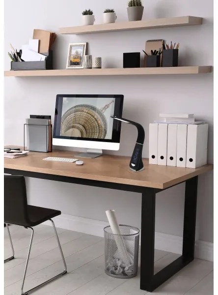 Eglo 97914 - LED Stolná lampa COGNOLI LED/3,2W/230V čierna