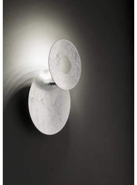 Wofi 4048-203R - LED Nástenné svietidlo BAYONNE LED/6,5W/230V strieborná