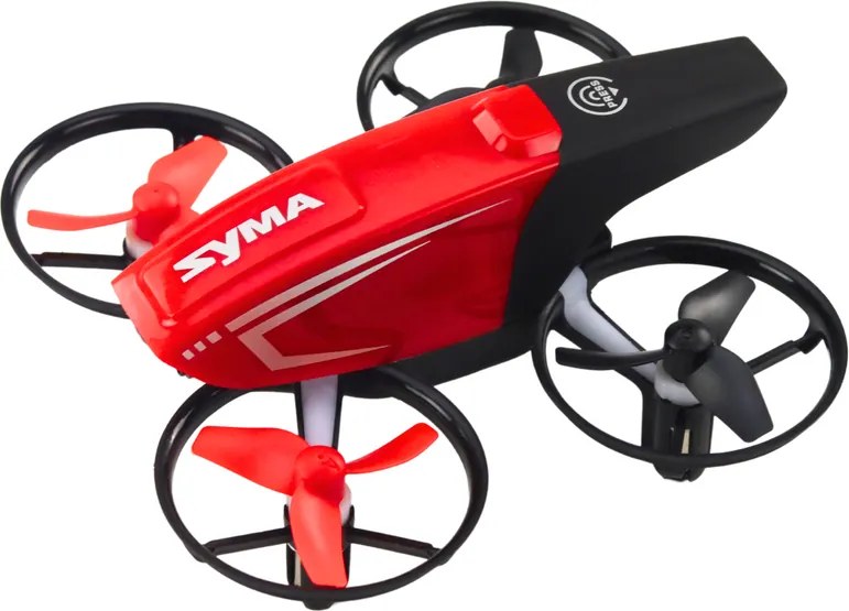 LEAN Toys SYMA X36 diaľkovo ovládaný RC dron červený