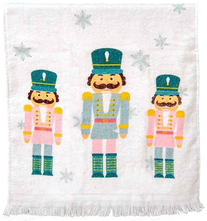 Kuchynský froté uterák so luskáčikmi Nutcrackers - 40*66 cm