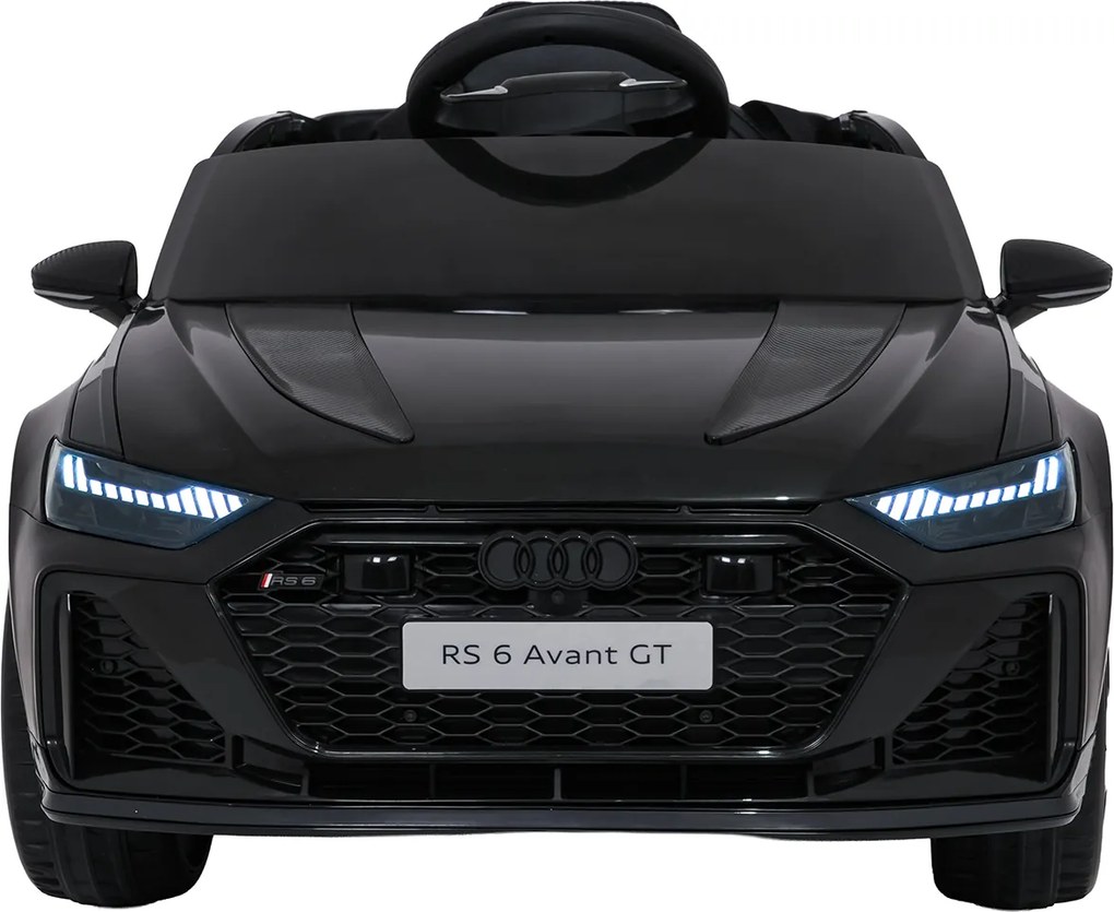 Ramiz Audi RS6 Avant GT elektrické autíčko pre deti čierne