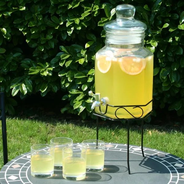 Bar@drinkstuff Hexagonálny sklenený výčap 5.6 L