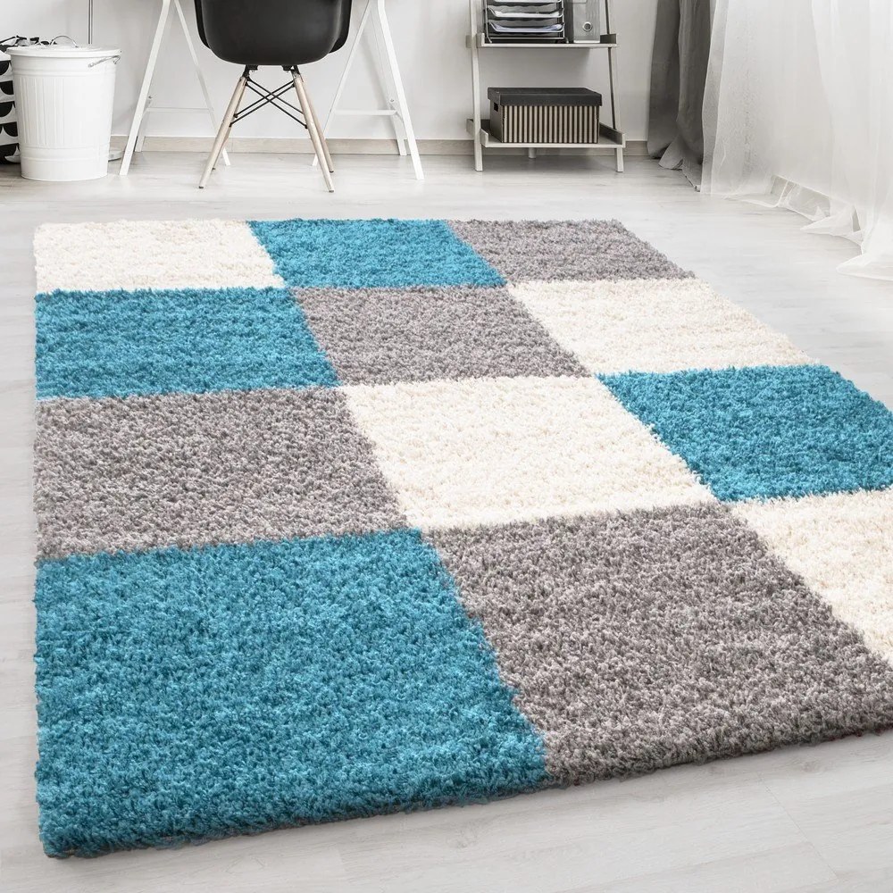 Sivo-tyrkysový koberec 120x170 cm Life – Ayyildiz Carpets