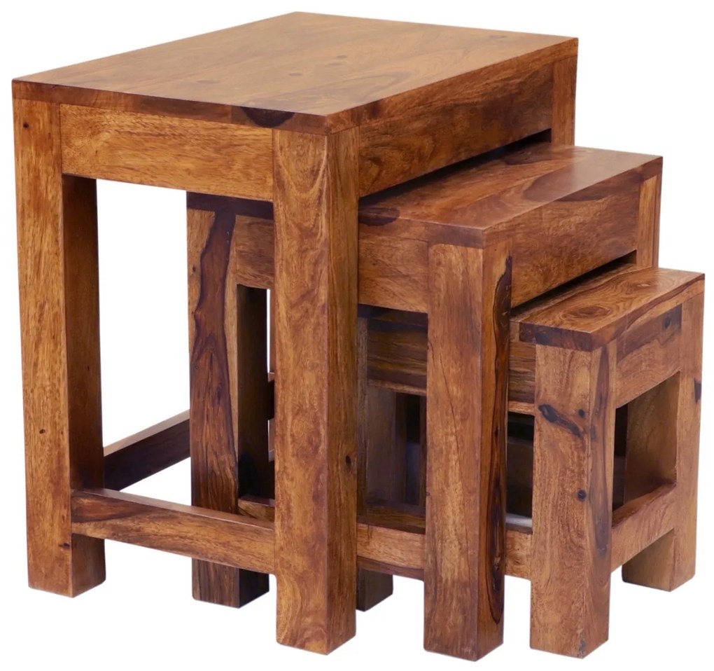 furniture-nabytek.cz - Odkládací stolky Kali 3 ks