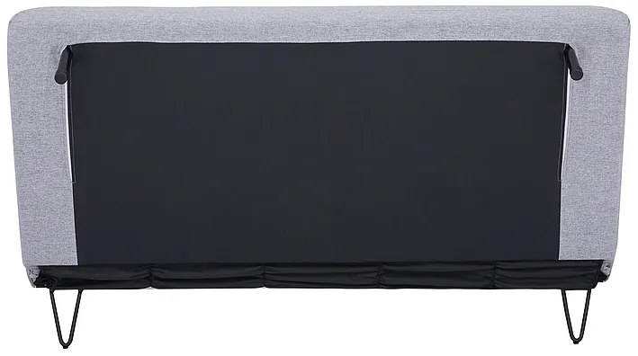 Sivá rozkladacia pohovka ZENIA