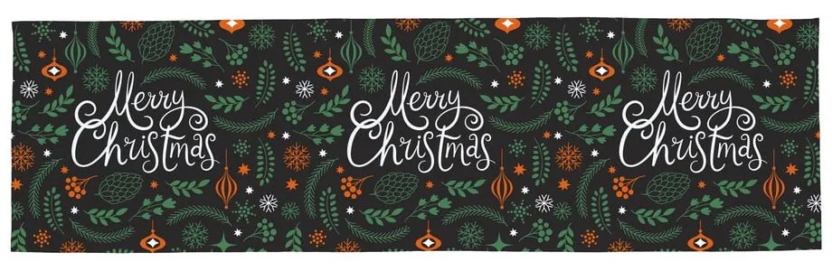 Bavlnený behúň na stôl s vianočným motívom 40x140 cm Very Merry Christmas – Butter Kings