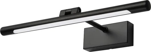 LED kúpeľňové osvetlenie na zrkadlo MIRROR LED/6W/230V 4000K IP44 40 cm čierne