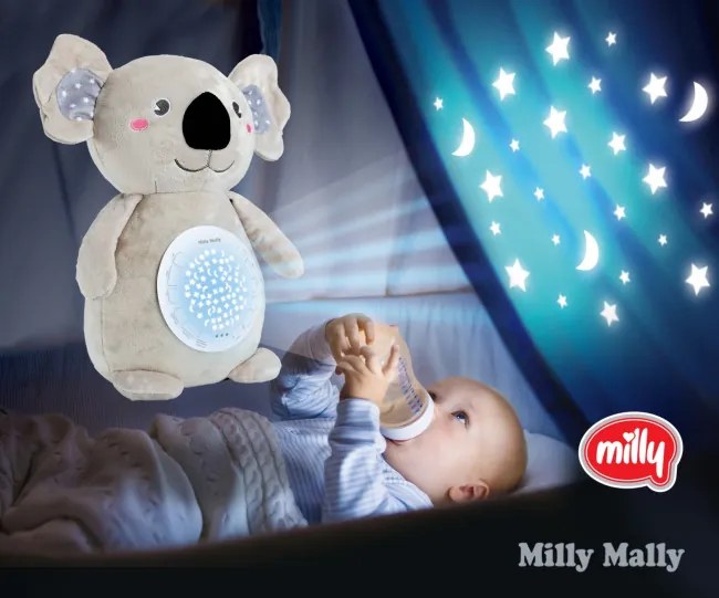 Plyšová hračka s projektorom Milly koala