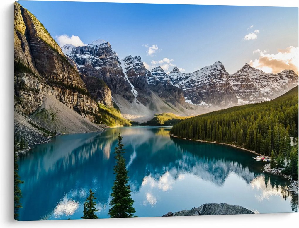 Obraz - Kanada, Národný park Banff, Moraine Lake (70x50 cm)