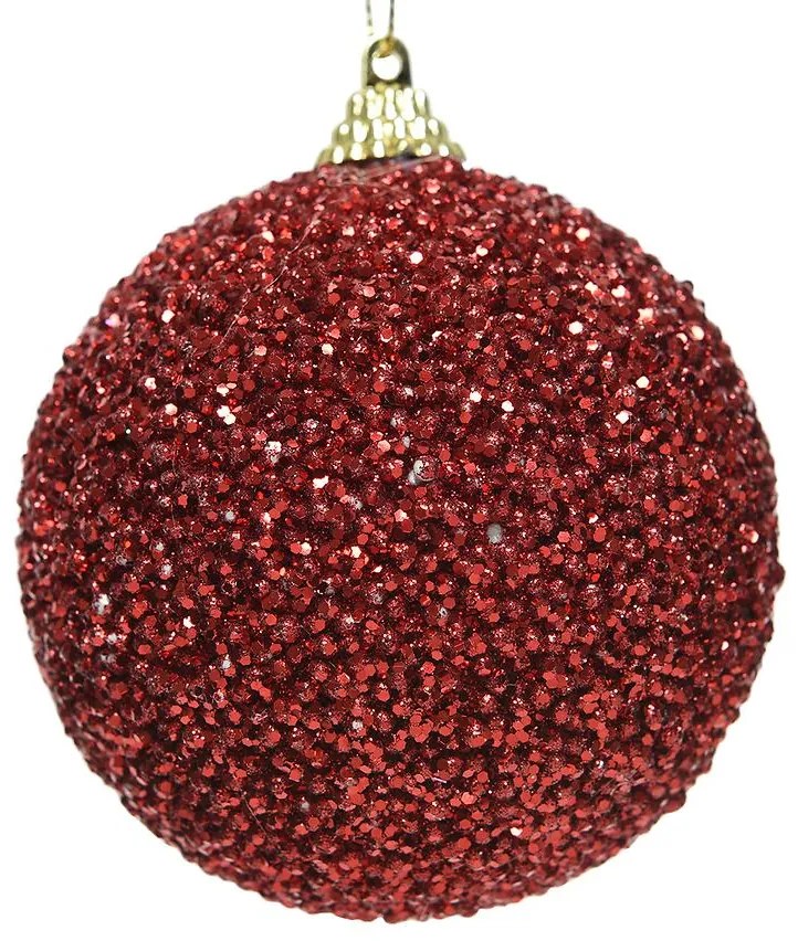 Guľa penová 8 cm červená 457670