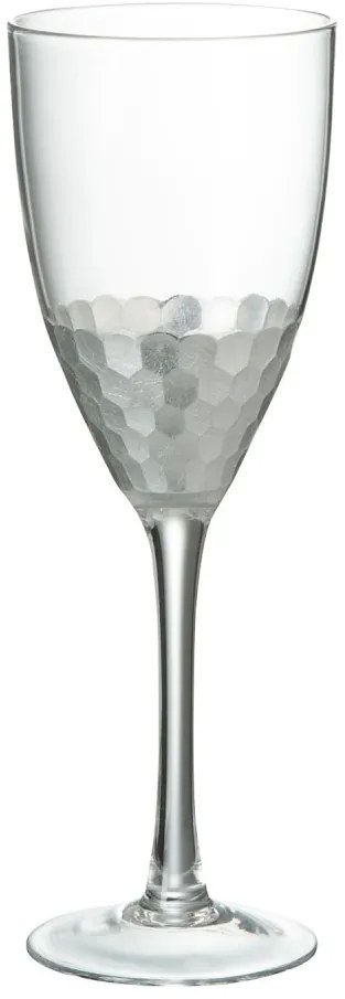 Pohárik na červené víno Silver - Ø 8 * 23,5 cm
