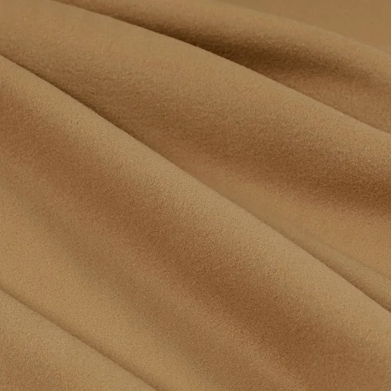 Goldea polar fleece antipilling - orieškový 150 cm