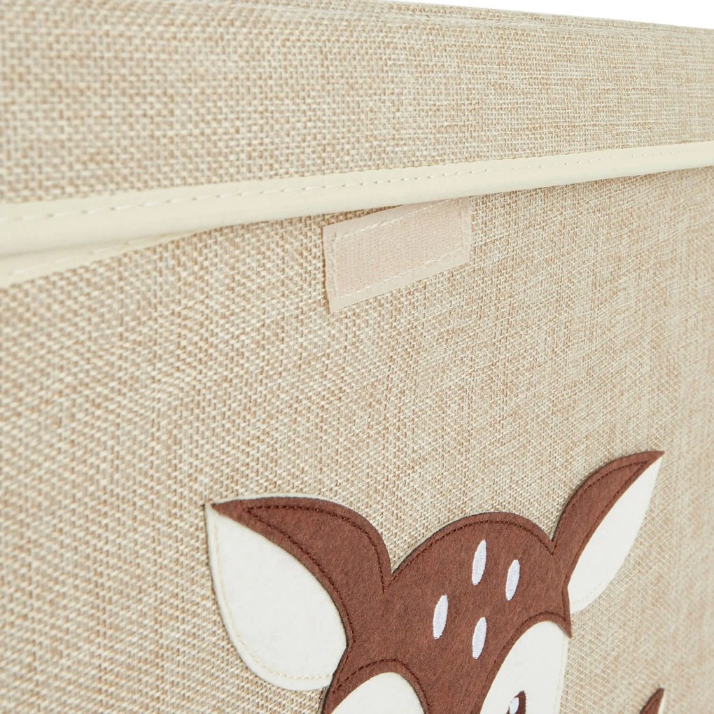 Bieco - Úložný box s vekom - jelenčeky