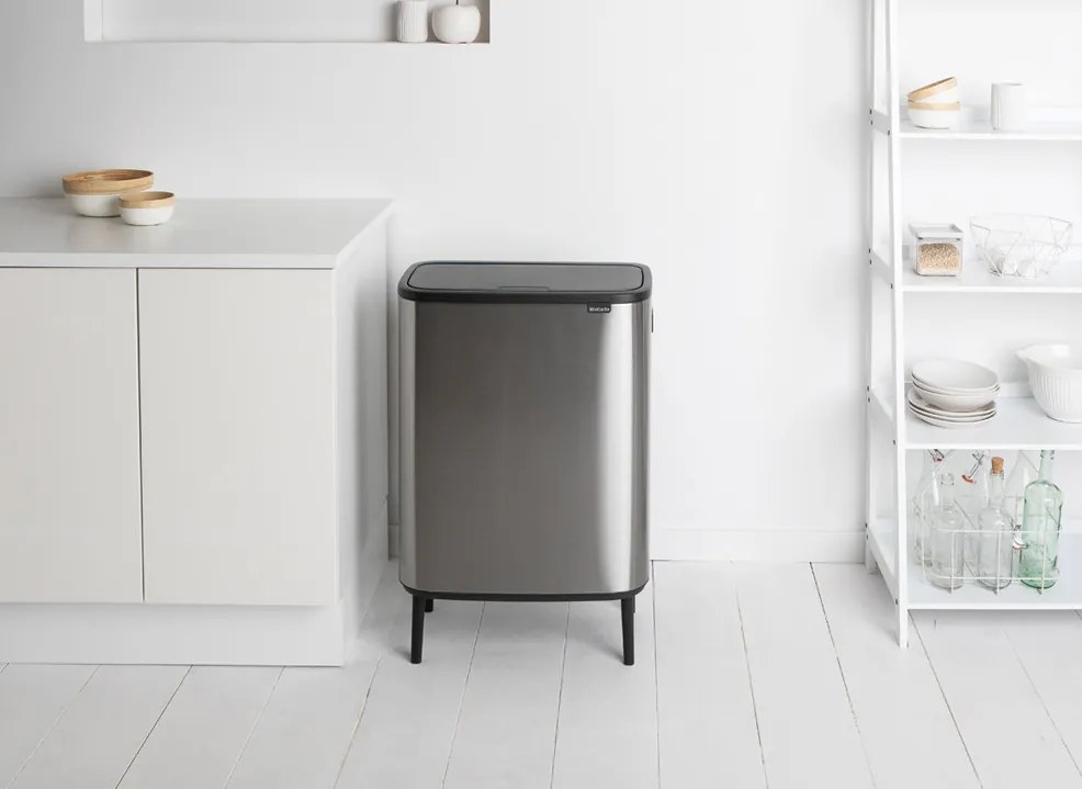 Brabantia BO Touch Bin 60L HI matná oceľ otiskuvzdorná