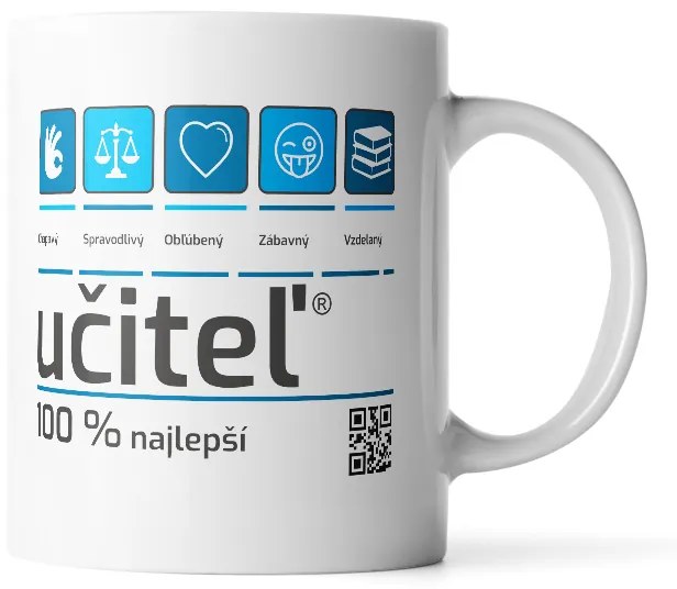 Sablio Hrnek Učitel - 200 ml - espresso