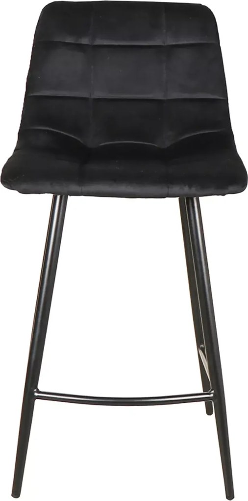 SI Mila H-2 Sametová barová stolička