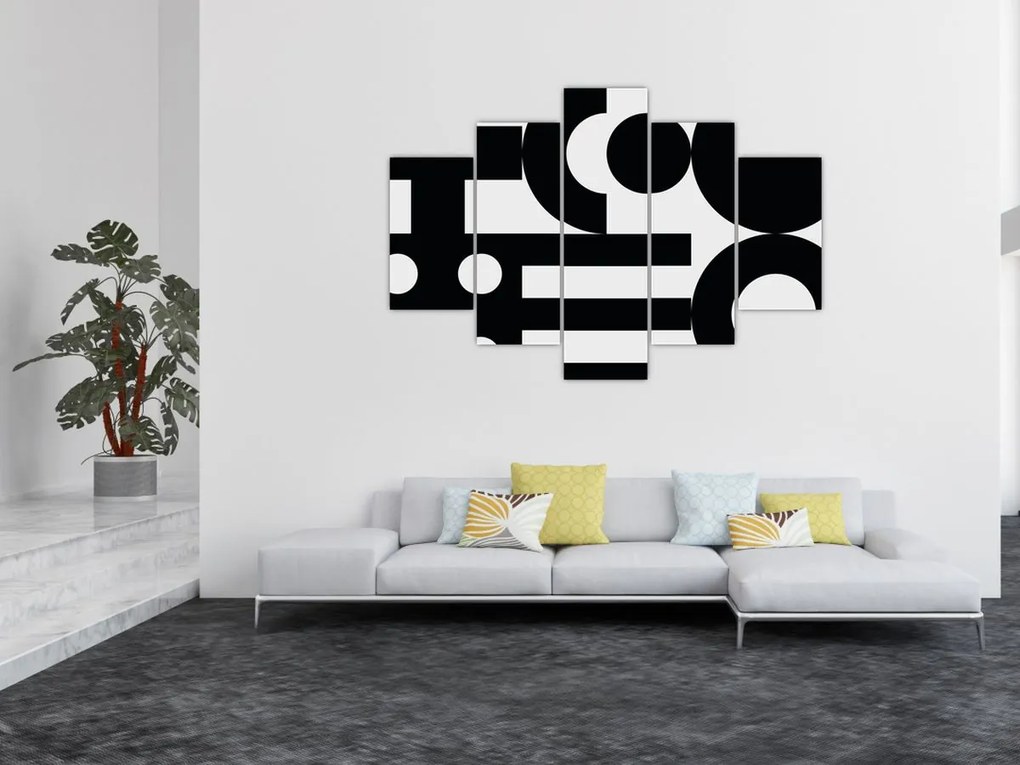 Obraz - Geometrická abstrakcia N⁰3 (150x105 cm)